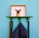 Sleek Minimalist Steel Wall Rack (4)