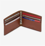 Slim Leather Bifold Wallet (2)