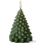 Small Led Pine Tree Candle