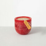 Small Timber Goblet - Cranberry