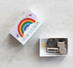 Somewhere Over The Rainbow Music Box Matchbox