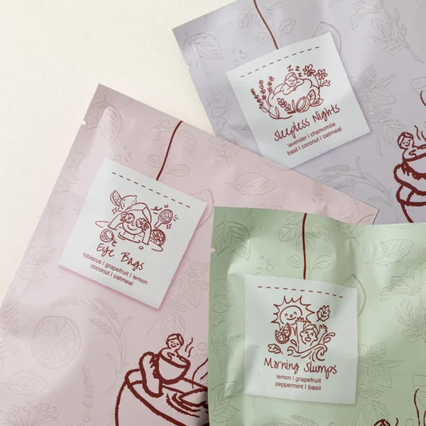 Spa Moment Bath Tea & Loofa 3 Pack 2