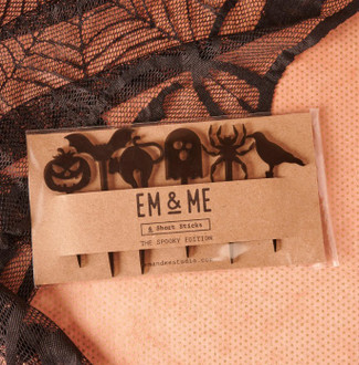 Spooky Edition Short Cupcake Picks