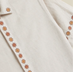 Sprout Embroidery Shirt 2