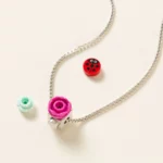 Sterling Silver Brick Necklace 1