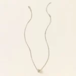 Sterling Silver Brick Necklace 3