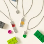 Sterling Silver Brick Plate Necklace