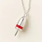 Sterling Silver Buoy Necklace 1