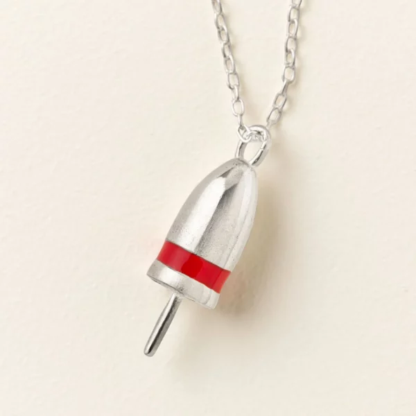 Sterling Silver Buoy Necklace 1