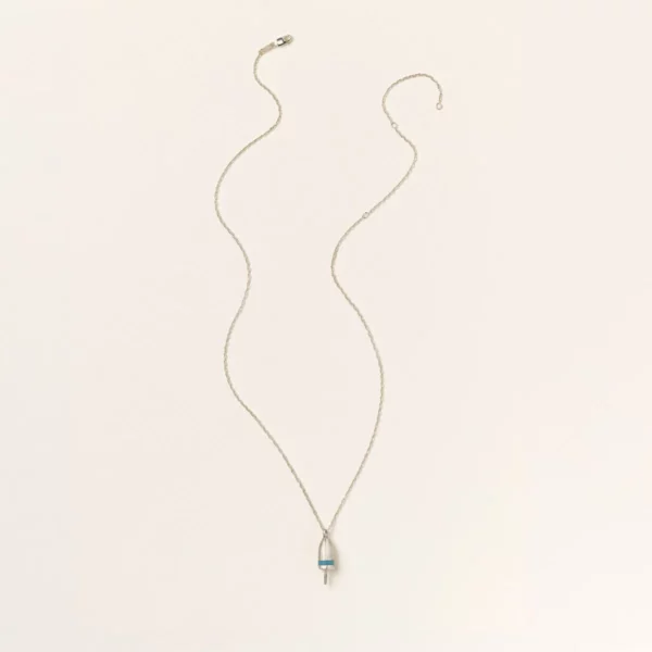 Sterling Silver Buoy Necklace 3
