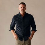 Stretch Pin-wale Corduroy Shirt 1