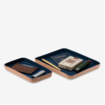 Suede Leather Valet Tray (6)