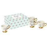 Teacup Shot Glasses, Set Of 4 1