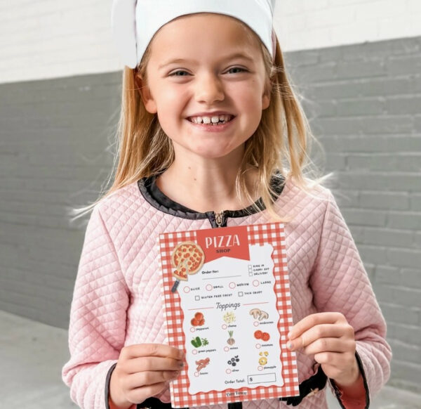 Tiny Town™ Play Notepad - Pizza Shop 1