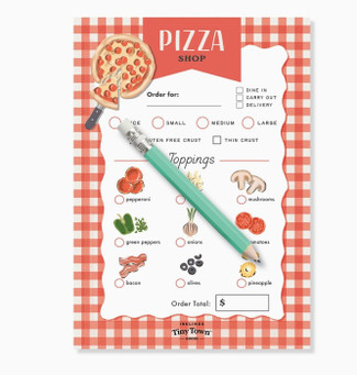Tiny Town™ Play Notepad - Pizza Shop