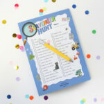 Tiny Town™ Play Notepad - Scavenger Hunt 1