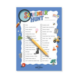Tiny Town™ Play Notepad - Scavenger Hunt