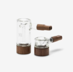 Walnut Pipe & Bubbler Set (1)