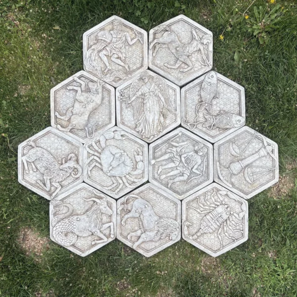 Zodiac Garden Stepping Stone 4