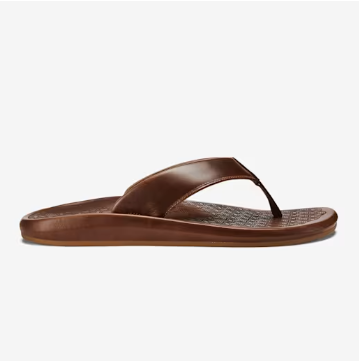 ‘ilikai Premium Leather Thong Sandals (1)
