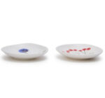 Artisanal Tidbit Dish With Imprinted Botanical Design 1