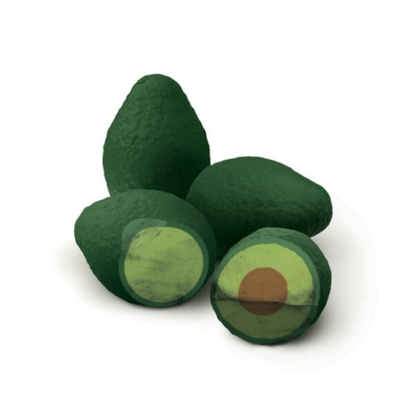 Avocado Erasers, Bag Of 4 1