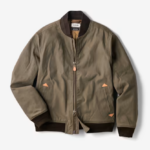 Bespoke Post X Taylor Stitch Dry Waxed Canvas Bomber Jacket (1)