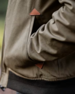 Bespoke Post X Taylor Stitch Dry Waxed Canvas Bomber Jacket (4)