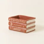 Book Stack Terracotta Planter 23