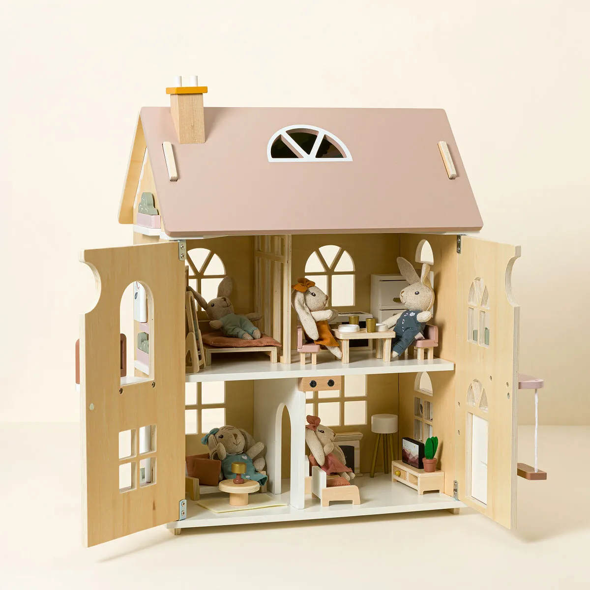 Bunny Family Cottage Dollhouse Collection Bunny Family Cottage Dollhouse Collection