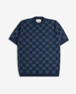 Caetano Check Knitted Top (1)