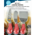 Cheese Knives, Set Of 3