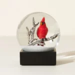 Comforting Cardinal Snow Globe 2