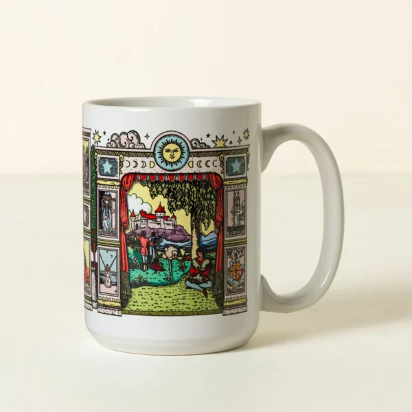 Daily Tarot Reading Qr Mug 2