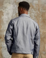 Dakota Herringbone Trucker Jacket (3)