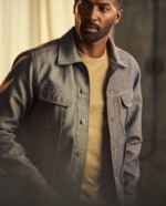 Dakota Herringbone Trucker Jacket (5)