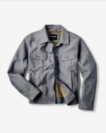 Dakota Herringbone Trucker Jacket (6)