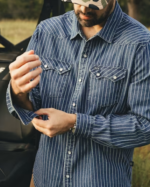 Dust Up Denim Snapshirt (6)