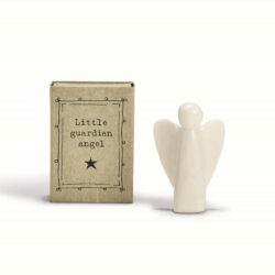 East Of India Ceramic Guardian Angel Matchbox