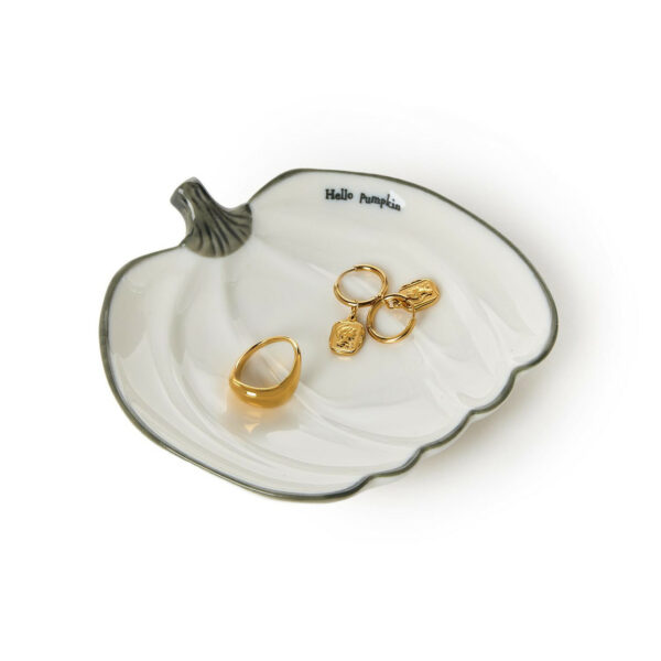 East Of India Pumpkin Trinket Tray In Gift Box 4