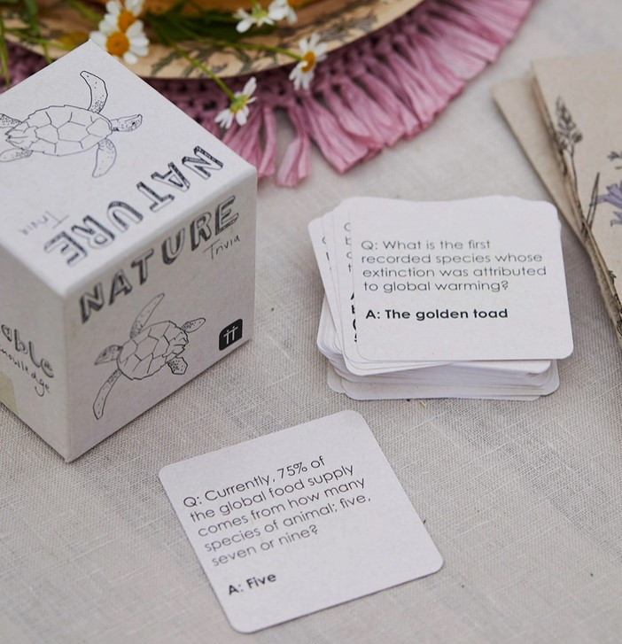 Eco-friendly Compostable Trivia Game Eco-friendly Compostable Trivia Game