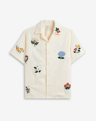 Embroidery Flowers Shirt (1) Embroidery Flowers Shirt (1)