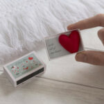 Felt Heart Matchbox 1