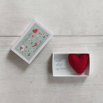 Felt Heart Matchbox