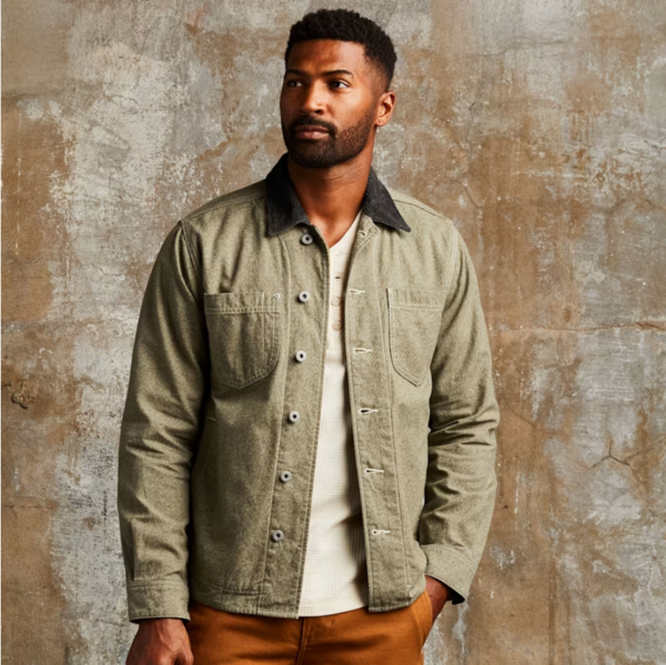 Field Shirt Jacket - Jaspe Canvas (3)