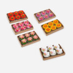 Flower Tealight Candles, Set Of 6