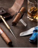 Folding Cigar Cutter Set (8)