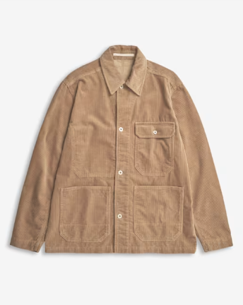 Folke Wide Corduroy Chore Jacket (1) Folke Wide Corduroy Chore Jacket (1)