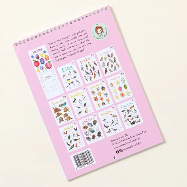 For The Pun Of It Cheeky Wall Calendar 2