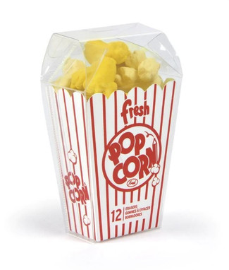 Fresh Popcorn Erasers, 12 Pcs. Fresh Popcorn Erasers, 12 Pcs.